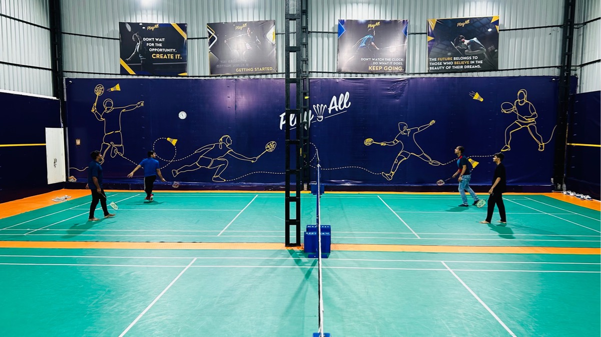 PlayAll Badminton Charmwood Faridabad